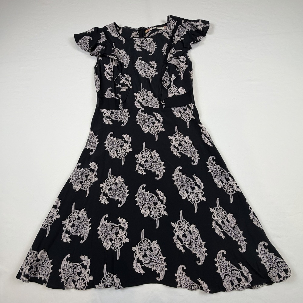 Chelsea & Violet Women's Dress SZ Small, Navy & Pink, Romantic, Coquette, Fairy